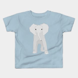 Baby Elephant Cartoon Kids T-Shirt